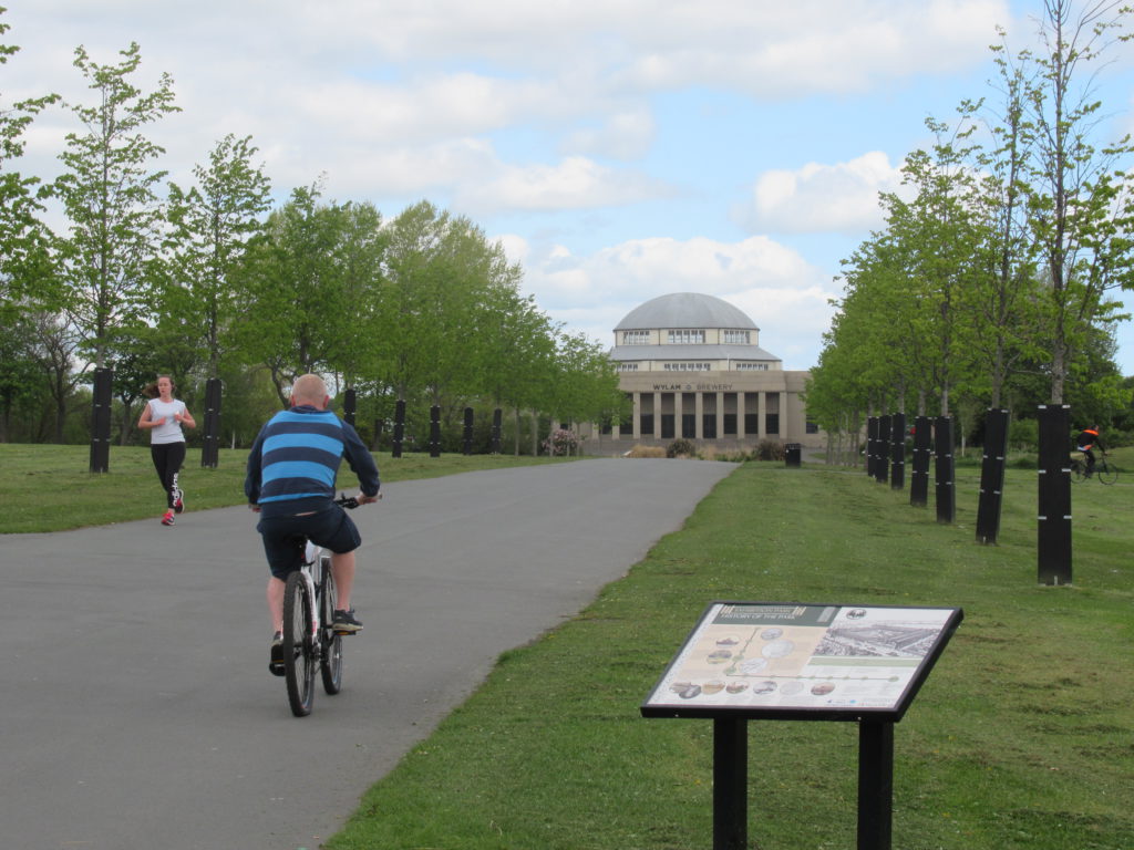 Exercising in the Park