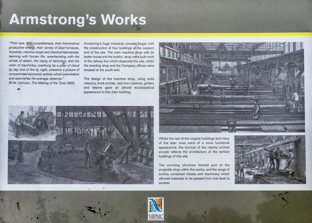 Heritage Panel Armstrong's Works